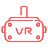 virtual reality development icon